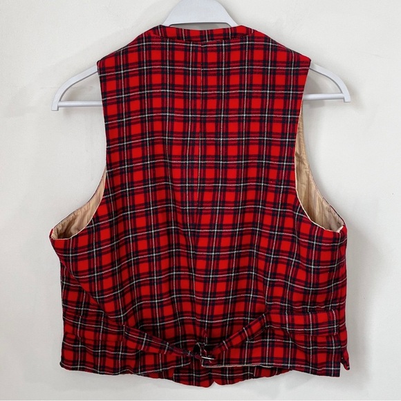 VTG Ralph Lauren Double RL Men’s Wool Bankers Vest - Picture 4 of 16